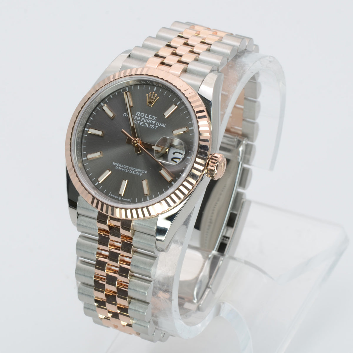 Rolex datejust hotsell 36 dark rhodium