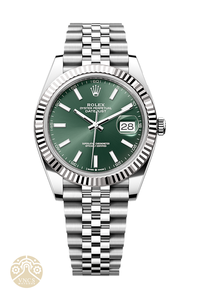 Green dial rolex online datejust